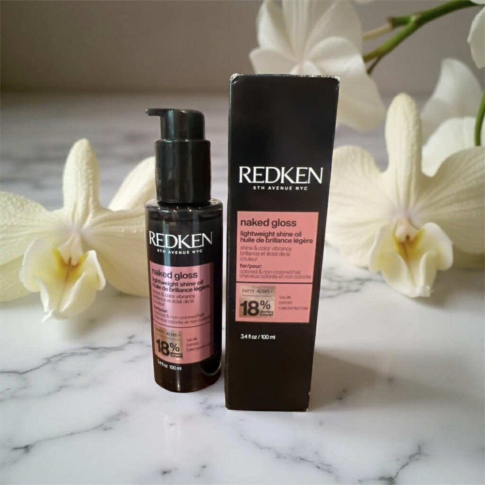 Redken Naked Gloss Lightweight Shine Oil 3.4 oz